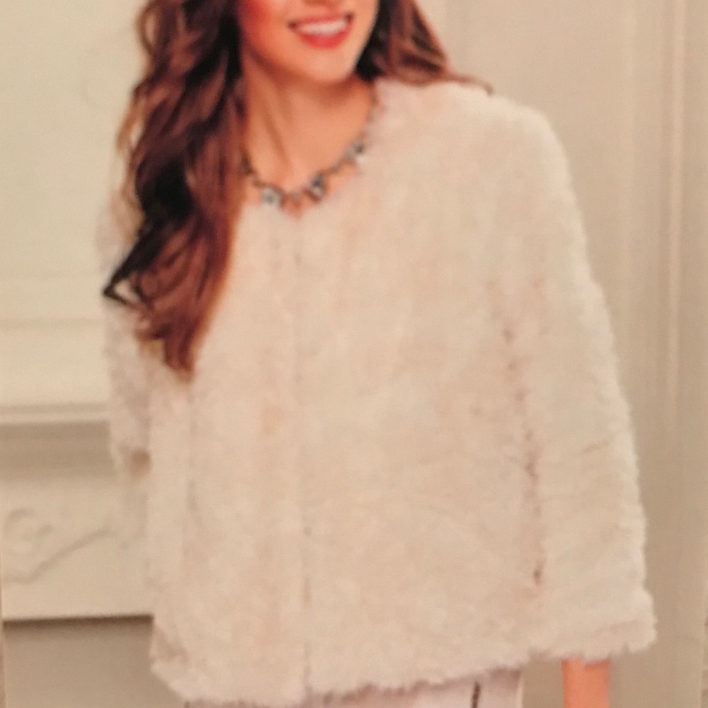 Faux Fur Crop Jacket